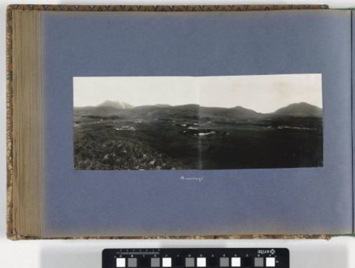 View of Brastagi on Sumatra