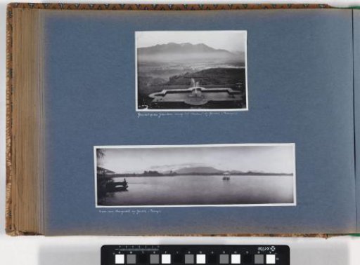 Lake of Bengadit near Garut in Preanger