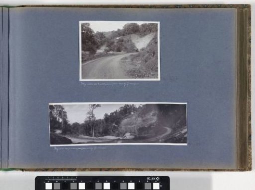 Road to the south coast of Java past Tjisoeroepan