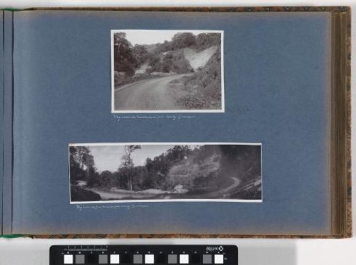 Road to the south coast of Java past Tjisoeroepan