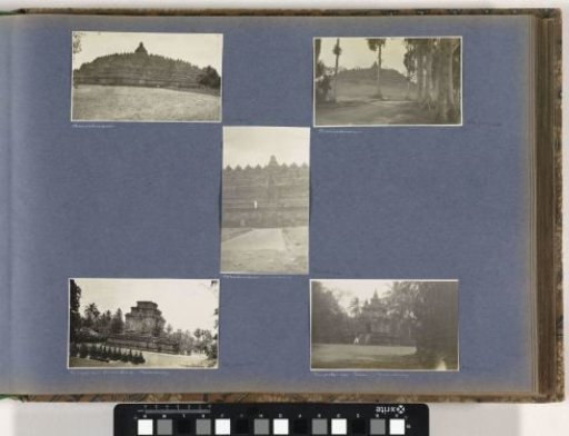 View of the Borobudur on Java