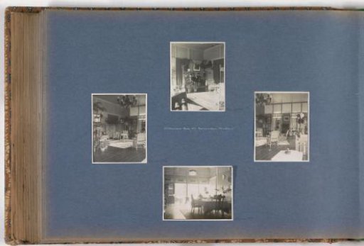 Interior of the house of Mr. Heinecken in Medan