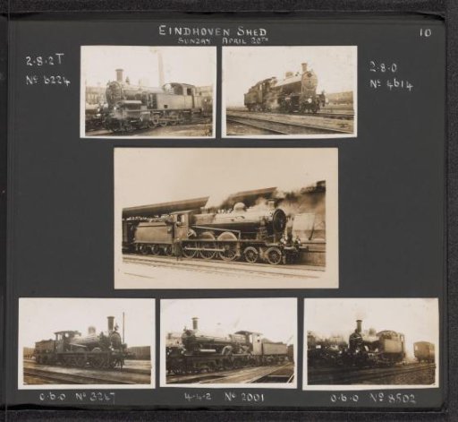 Locomotives at the Railway Yard in Eindhoven (2)