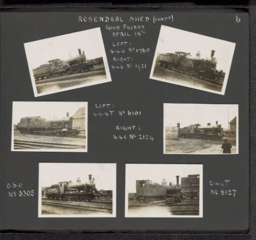 Locomotives at the Railway Yard in Roosendaal (2)