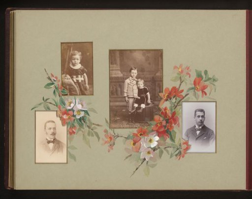 Two Portraits of a Man, Portrait of a Child, and Portrait of Two Children