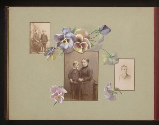 Portrait of Two Children, Portrait of a Woman and a Child, and Portrait of a Boy