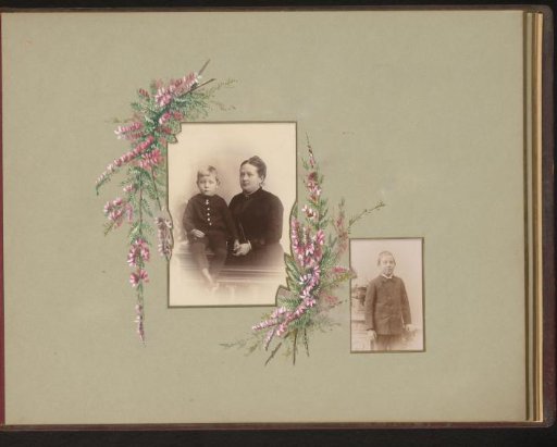 Portrait of a Woman and a Child and Portrait of a Boy