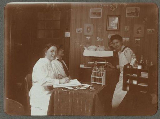 Charlotte van der Schilt Training to Be a Paediatrician, from the album Photographien