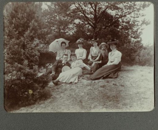 Family portrait on the heath