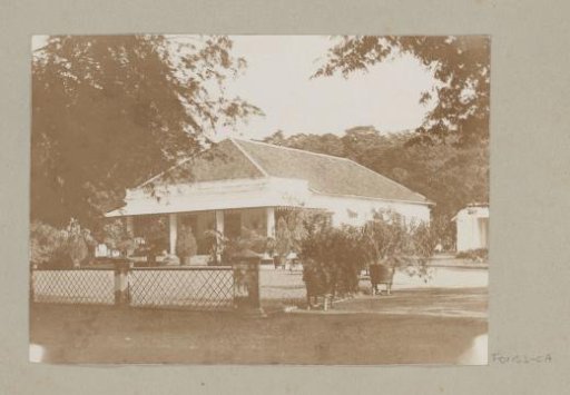 House with garden