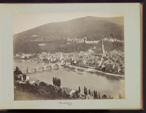 View of Heidelberg over the Neckar