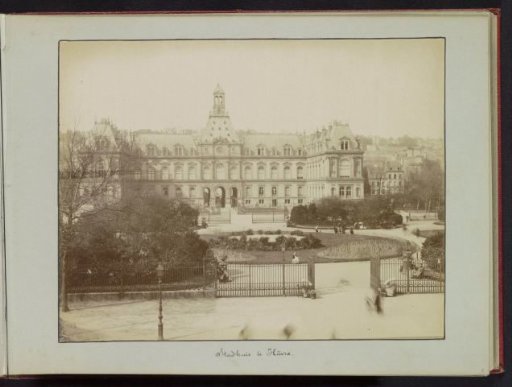 View of the town hall of Le Havre