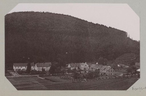 View of Friedensthal near Bad Pyrmont