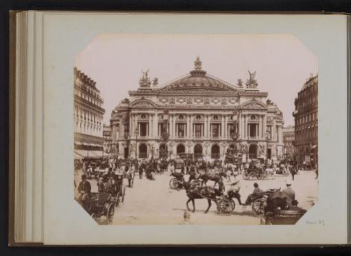 View of the Opéra de Paris