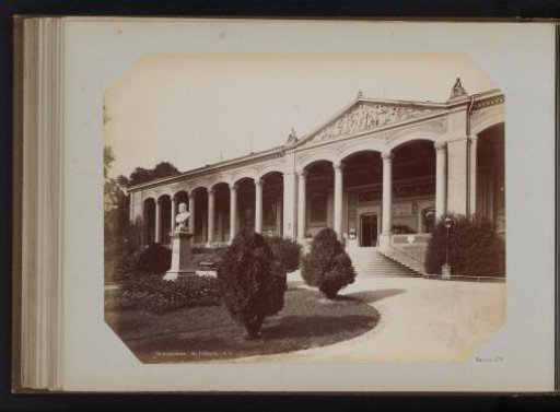 View of the Trinkhalle at Baden-Baden