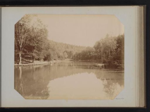 View of the Waldsee at Baden-Baden