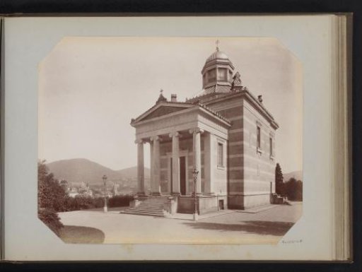 View of the Stourdza Chapel at Baden-Baden