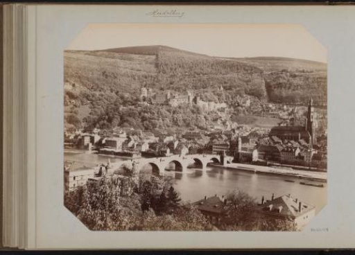View of Heidelberg with the Neckar