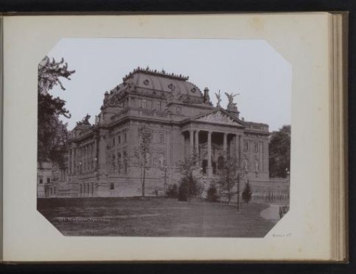 View of the Opera House in Wiesbaden