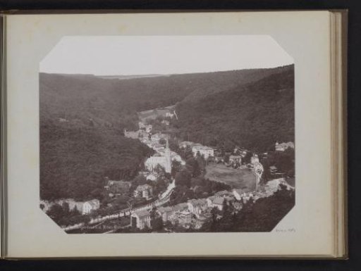 View of Schlangenbad from the Altan Eiche