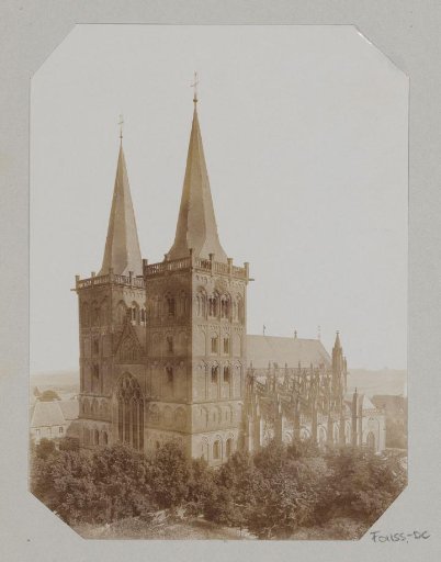 View of the Cathedral in Xanten