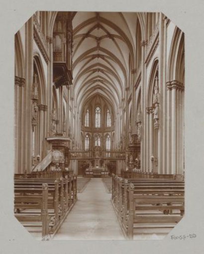 Interior of the Cathedral of Xanten