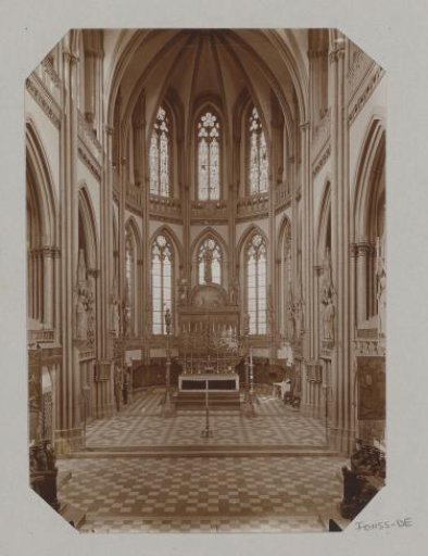 Interior of the choir of the Cathedral of Xanten