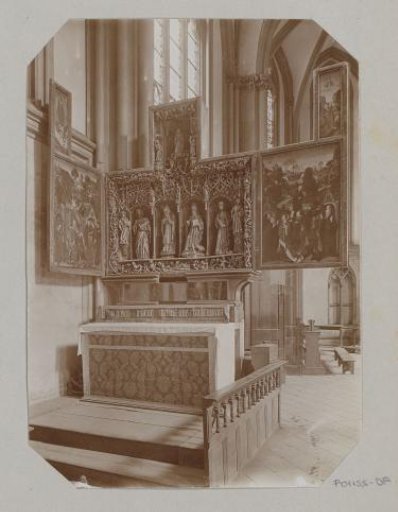 Altar in the Cathedral of Xanten