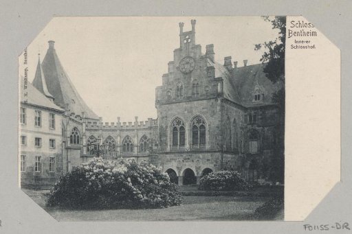 Courtyard of Bentheim Castle