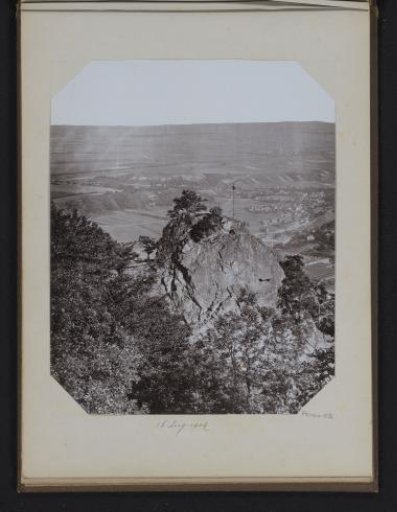 View of the Bülowshöhe at Thale