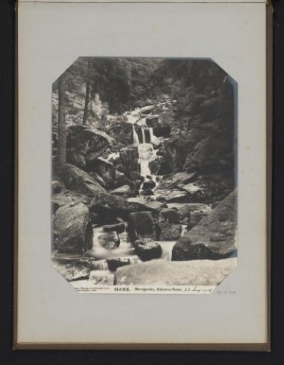 View of the Steinerne Renne near Wernigerode