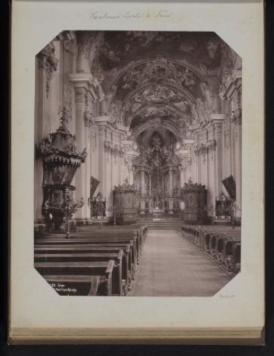 Interior of the St. Paulinus Church at Trier