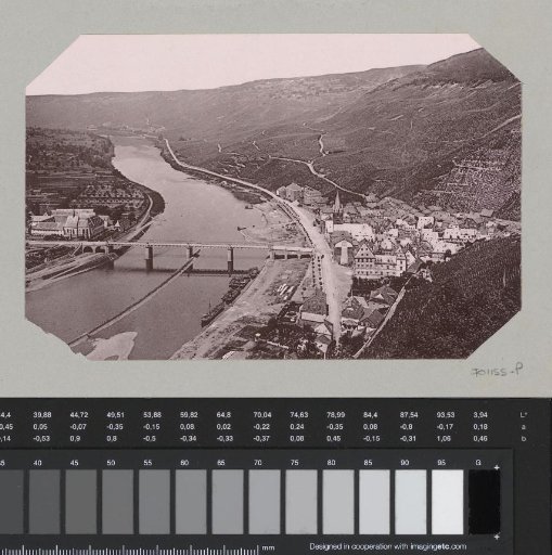 View of Bernkastel with the Moselle
