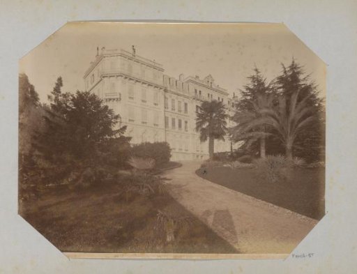 View of Hotel Paradis at Cannes