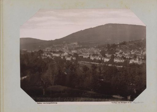 Baden-Baden seen from the Leopoldsberg