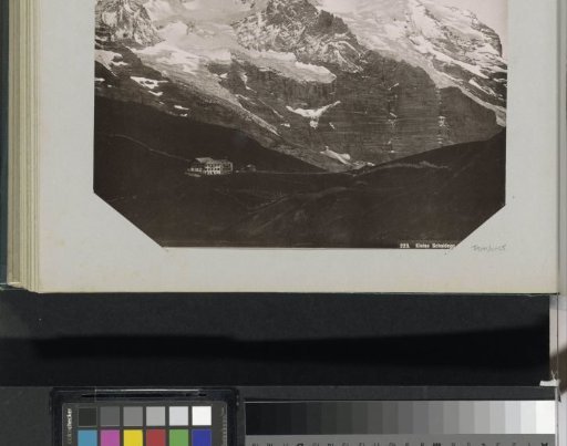 View of the Kleine Scheidegg and the Jungfrau