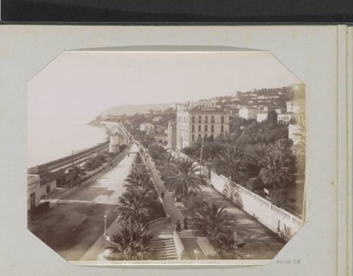 View of the promenade of San Remo