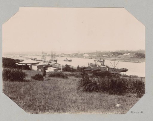 View of East London with the Buffalo River in South Africa