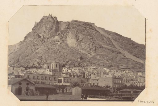 View of Alicante and Monte Benacantil