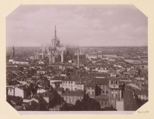 City view of Milan