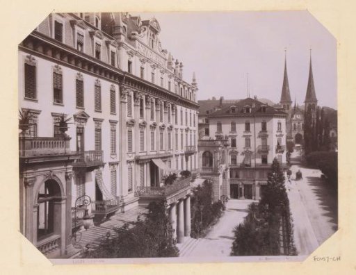 Street view in Lucerne