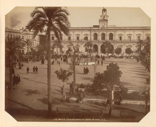 Town Hall at Plaza Nueva at Seville