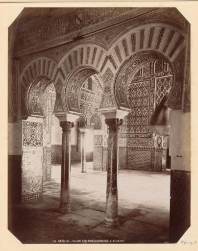 Salón de Embajadores in the Alcazar at Seville