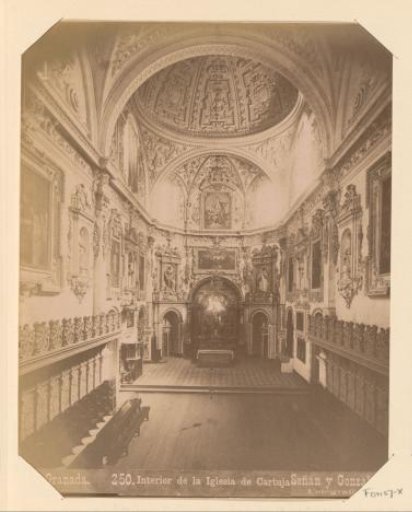 Interior of the Real Monasterio de La Cartuja at Granada