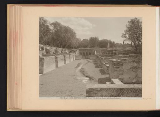 Ruins of the Villa Adriana in Tivoli