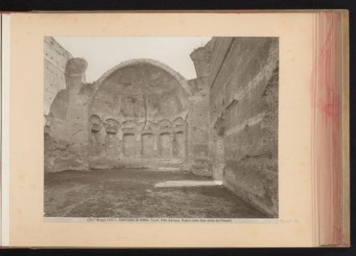 Ruins of the Villa Adriana in Tivoli