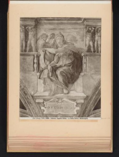 Fresco in the Sistine Chapel in Vatican City, depicting the Oracle of Delphi