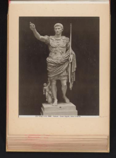 Augustus of Prima Porta in the Vatican Museums in Vatican City