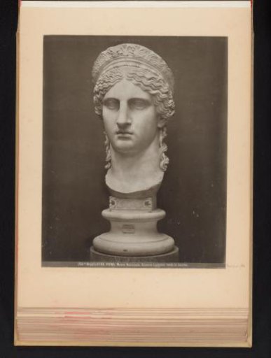 Bust of Juno Ludovisi in the Museo Nazionale Romano in Rome