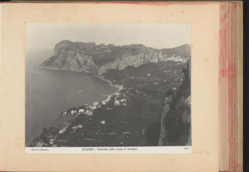 View of Capri, seen from Anacapri
